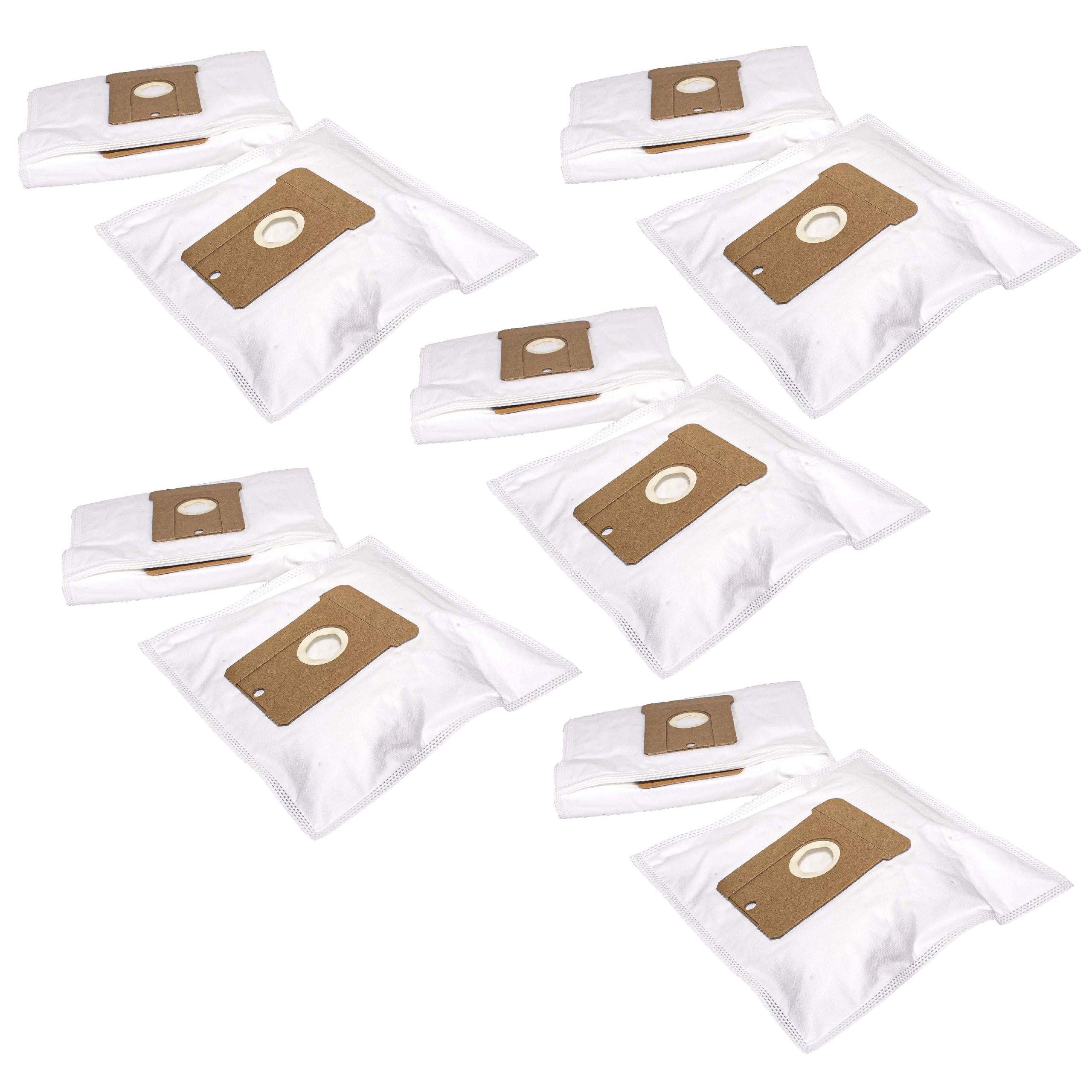 vhbw 50x Sacs compatible avec Privileg 067.632, 100.331, 101.462, 101.862, 102.723 aspirateur - microfibres non tissées, 28cm x 18,5cm, blanc - 2