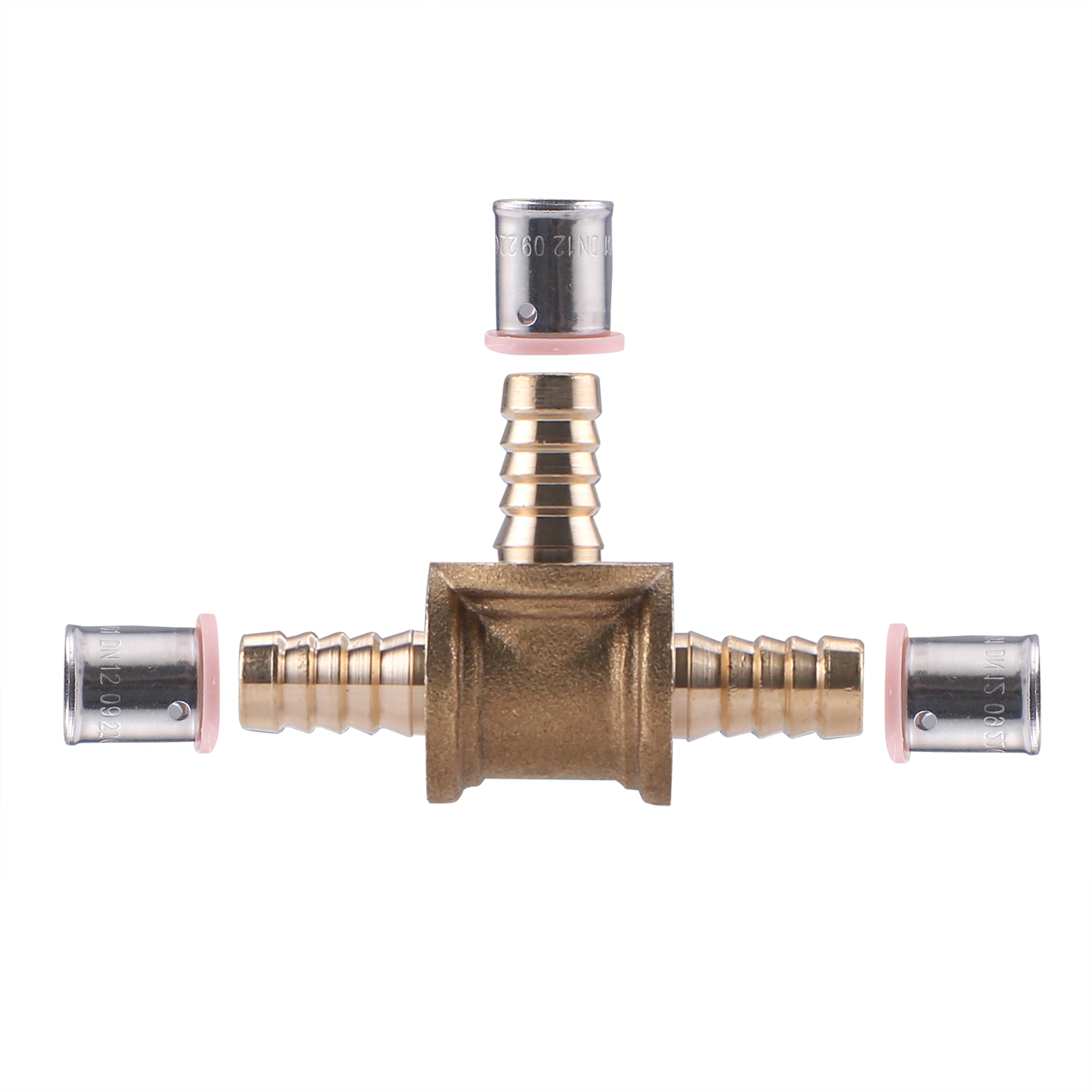 Raccord PER à Sertir Té Egal Ø12 NOYON & THIEBAULT - 4