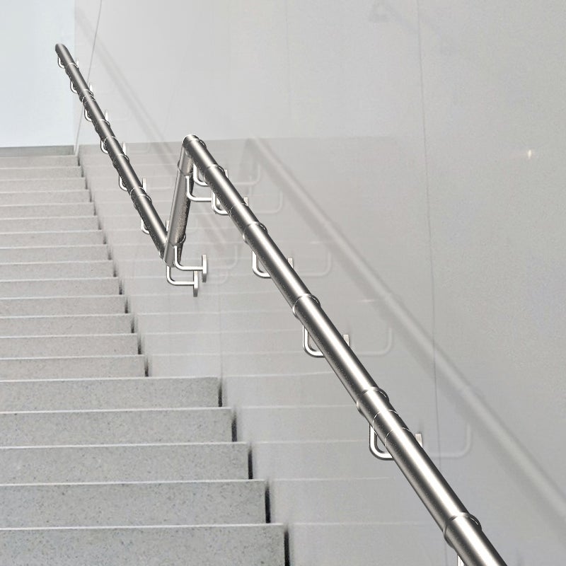 Support pour main courante inox finition chromée, KORDO - 6
