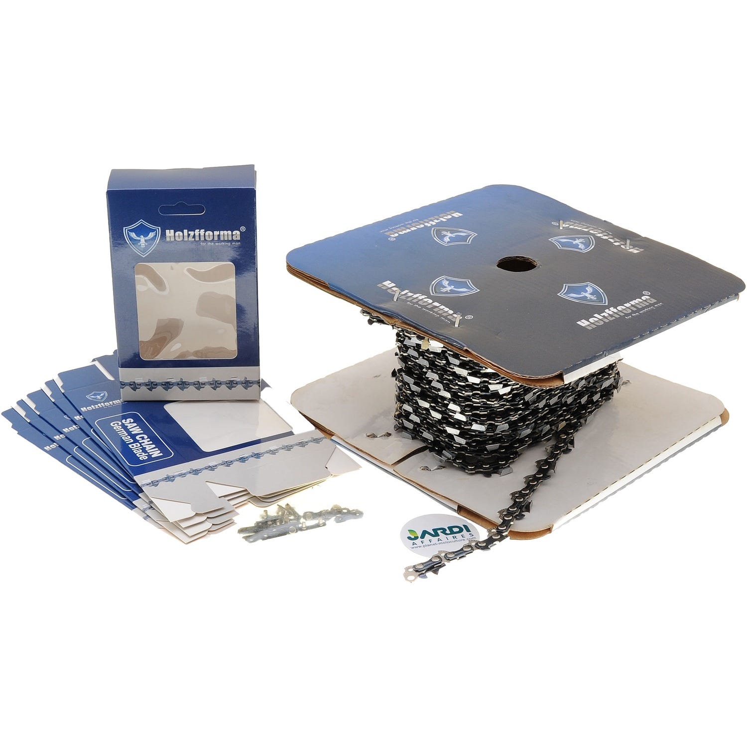 Rouleau De Chaîne Tronçonneuse 25 Pieds 325 Semi Chisel Jauge 1.5mm - 462 Maillons Qualité Allemande