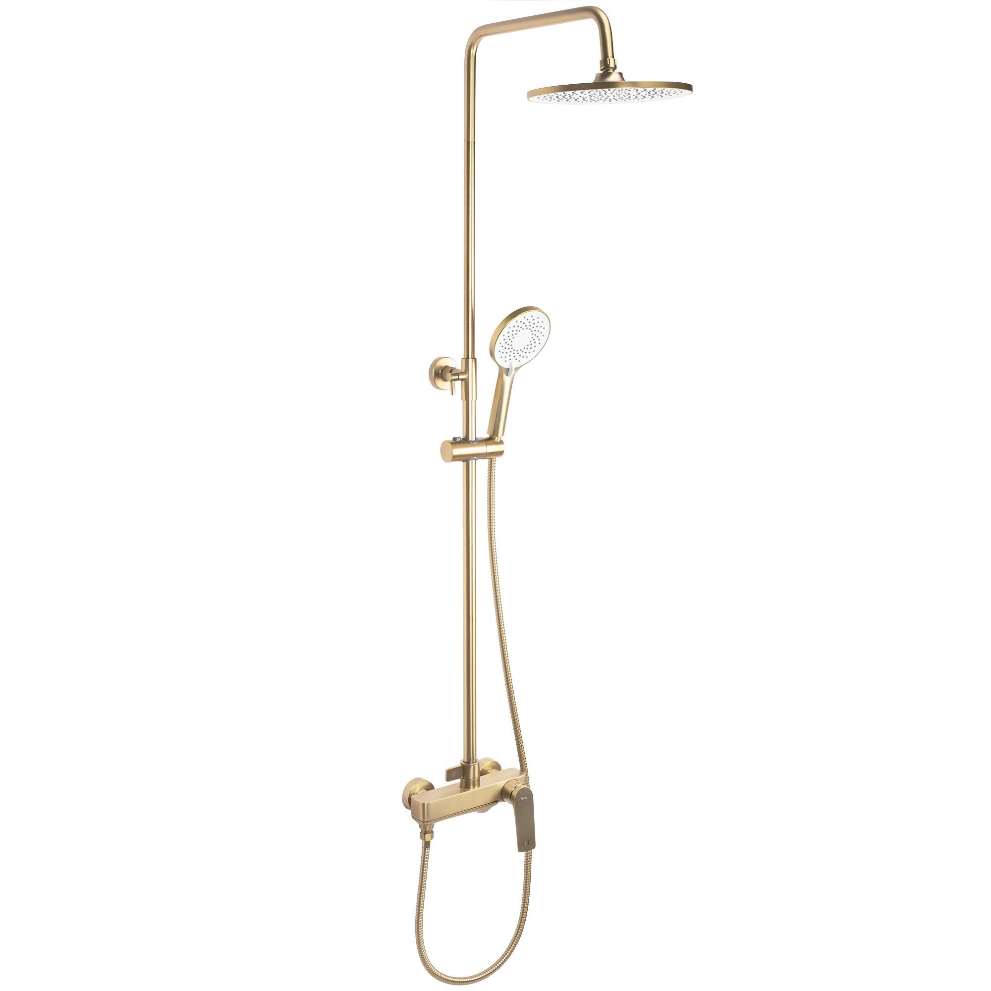 Zestaw Prysznicowy REA AVALON Złoty Szczotkowany - 2