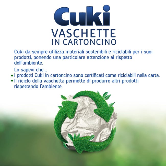 Vaschette Cuki In Cartoncino | 18 Pezzi | Forno E Microonde | Rettangolari - Foto 4