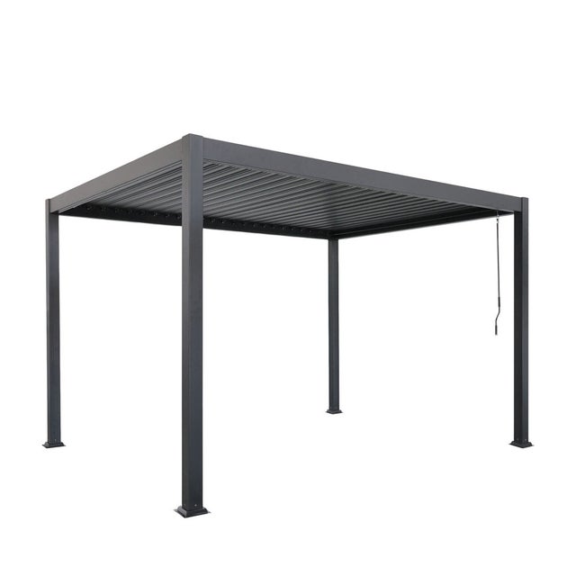 Pergola bioclimatique aluminium 4 x 3 m pergola jardin terrasse lames orientables Tero
