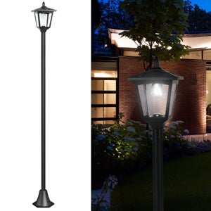 Lampada Solare Per Pali In Legno - Bianco Caldo, IP65, Adattabile Da 7x7 A 10x10 Cm - Protezione E Illuminazione Per Recinzioni - 2
