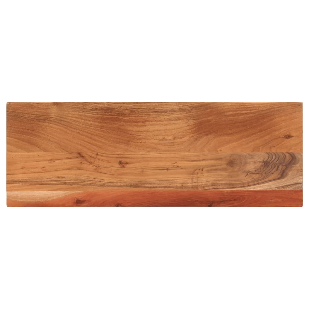 VidaXL Dessus De Table Bois D'acacia Massif 80x(50-60) X2,5 Cm