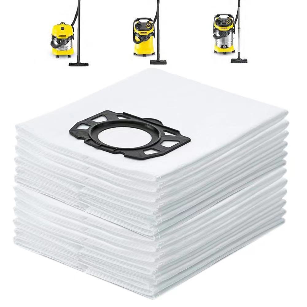 Lot de 10 Sacs pour Aspirateur Karcher wd4 wd5 wd6 mv4 mv5 mv6 - 8