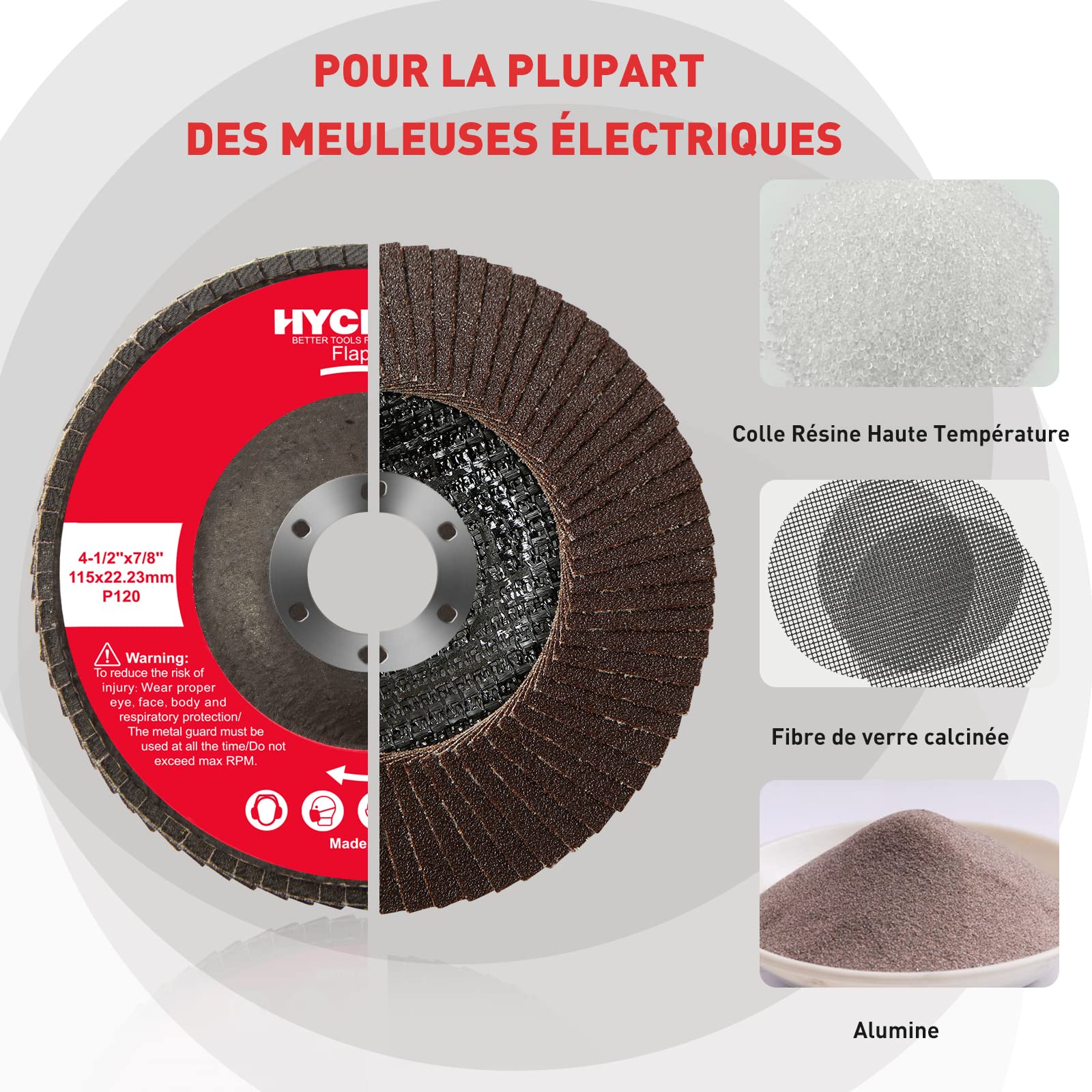 Bufflex Meule à Lamelles 240 Très Fin 100 X 25 Mm - Ponçage Fin Et Finition Satinée Pour Horlogers Et Bijoutiers