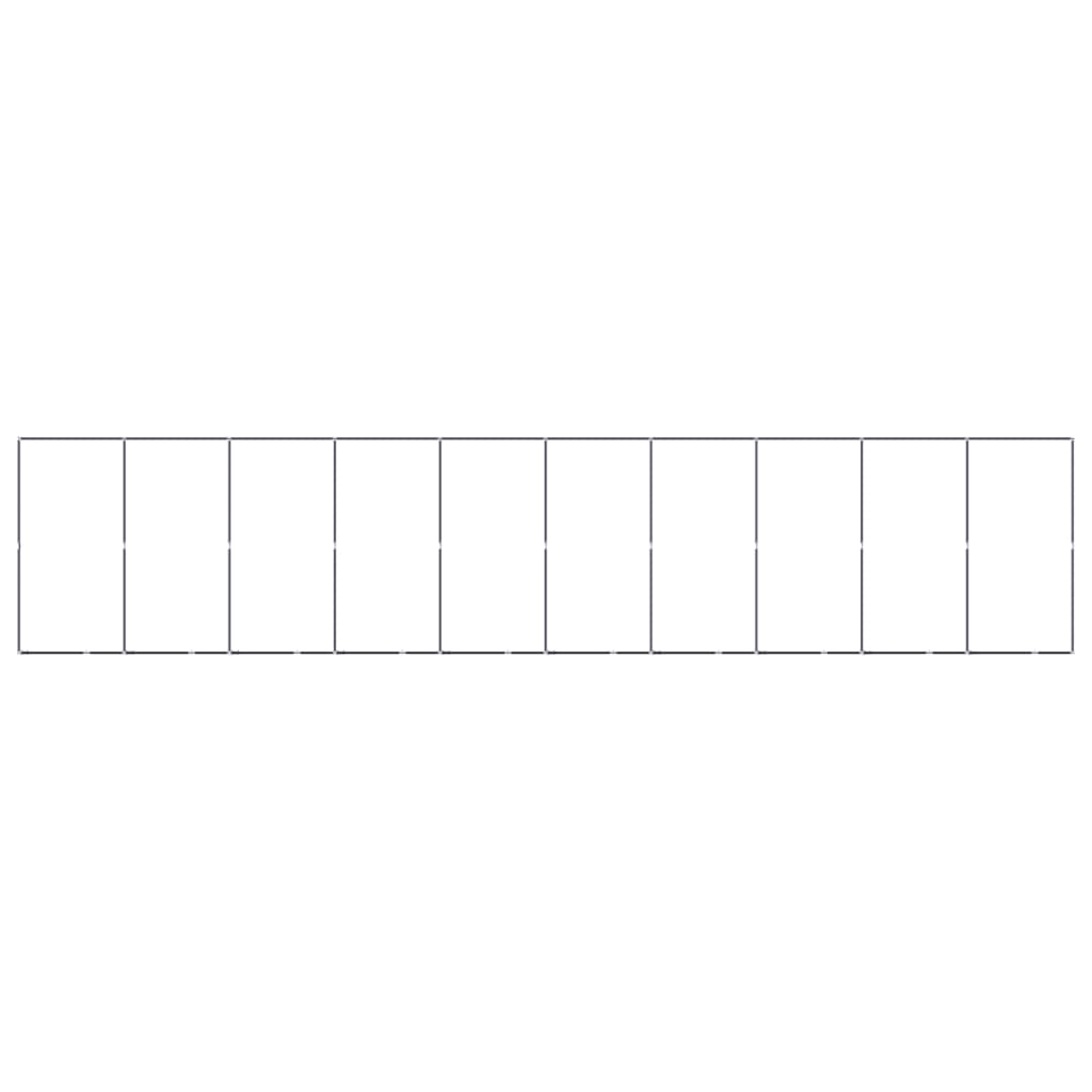 Maison Exclusive - Gabbia per Cani da Esterno in Acciaio 18,43 m² - 4