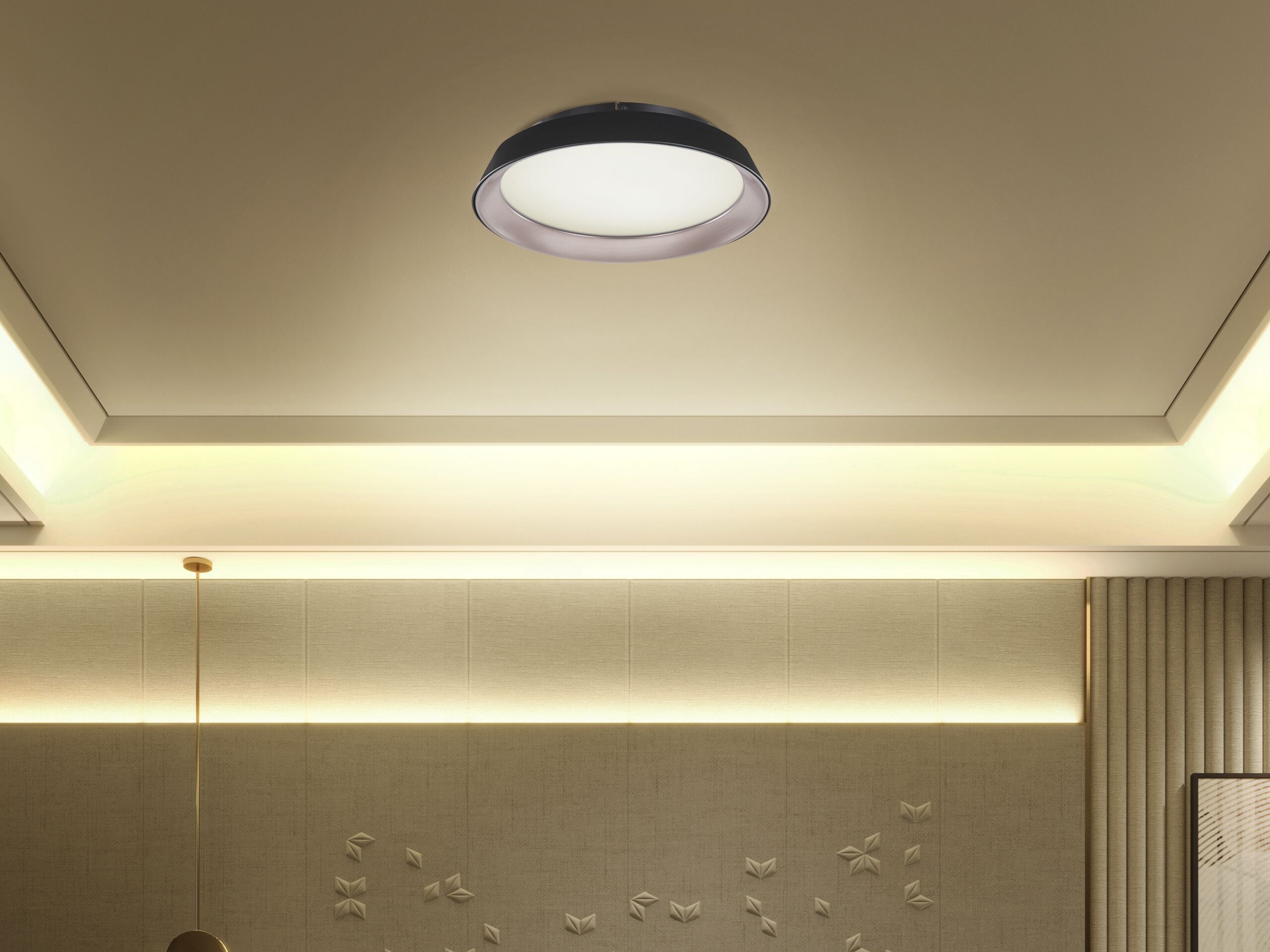 Lampadario a LED BILIN Metallo Nero - 6