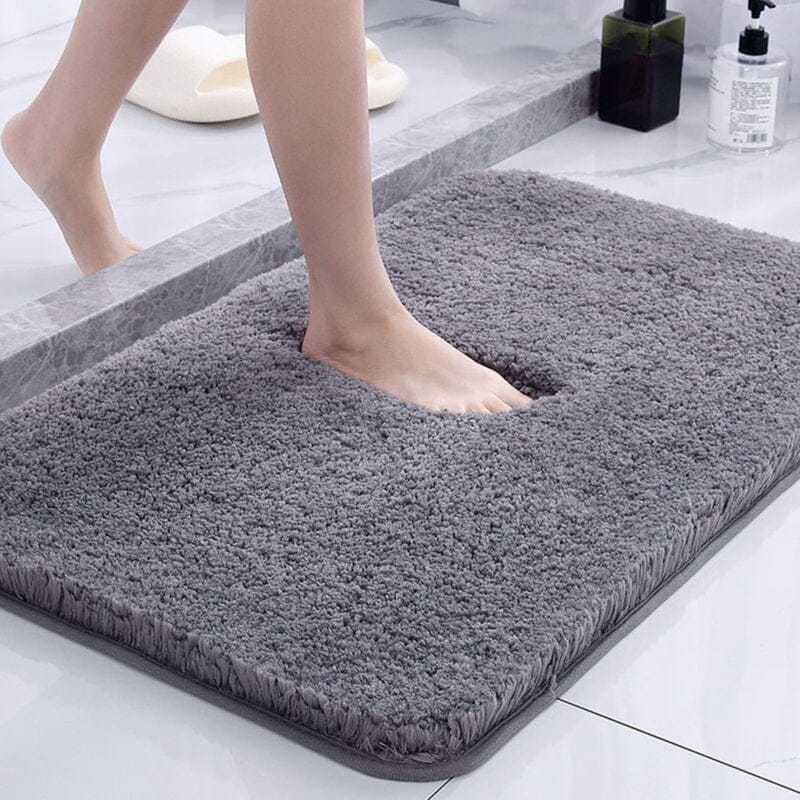 LUMI Tappeto da bagno con fiori, morbido, soffice, assorbente, con retro antiscivolo, lavabile in lavatrice, ideale per bagno, cucina, camera da letto e ingresso, 63,5 x 66 cm, motivo floreale rosa LUMI Tappeto da bagno con fiori, morbido, soffice, assorbente, con retro antiscivolo, lavabile in lavatrice, ideale per bagno, cucina, camera da letto e ingresso, 63,5 x 66 cm, motivo floreale rosa