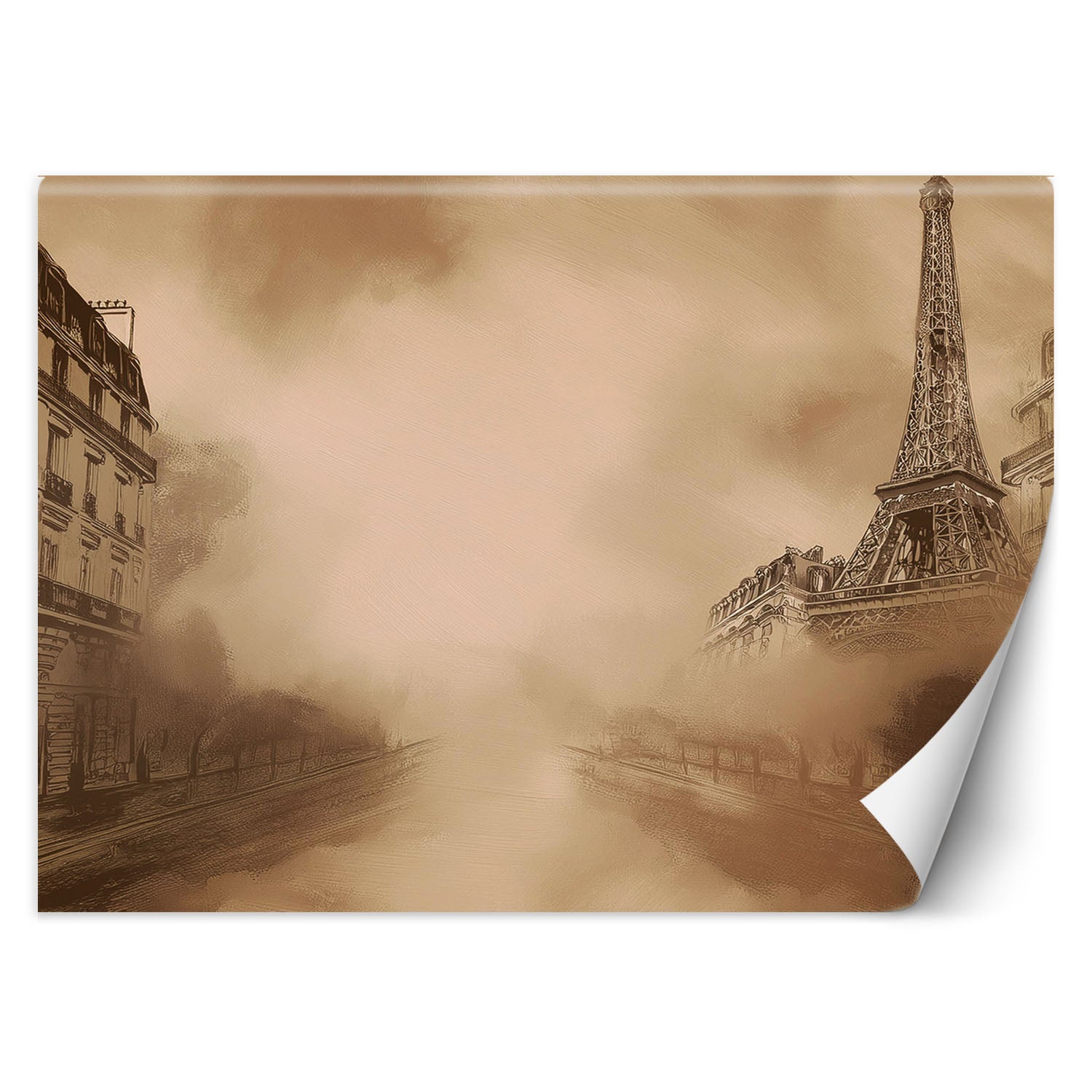 Fototapeta, Paryż Miasto Vintage 150x105