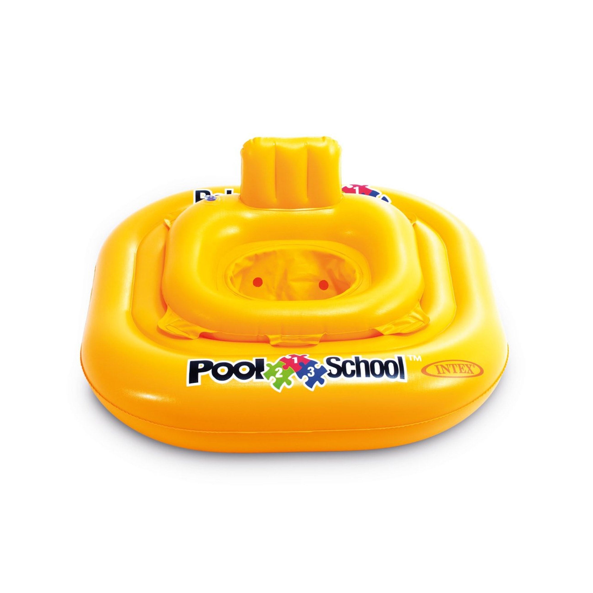 Zabawka do basenu Intex Pool School Deluxe koło z szerokim siedziskiem dla niemowląt