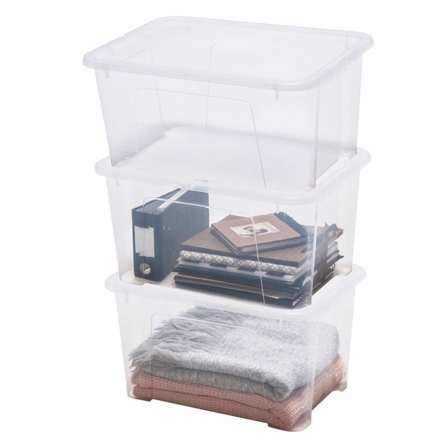 Boîtes De Rangement Pour Cassettes Audio SWOOMEY - Lot De 10, Plastique Transparent, 10,8x7 Cm | Protection Et Organisation Vintage