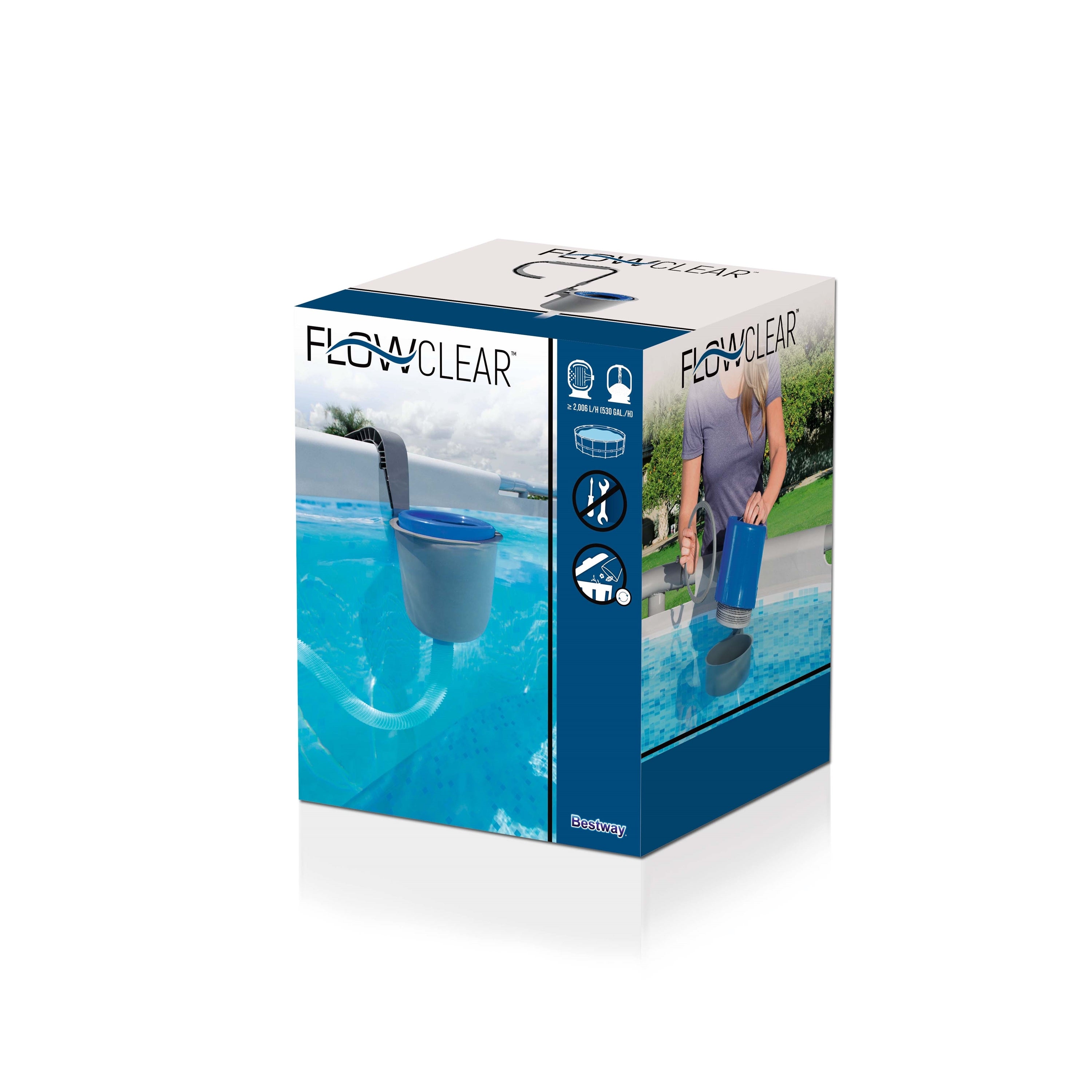 Skimmer mural pour piscine Bestway - 6