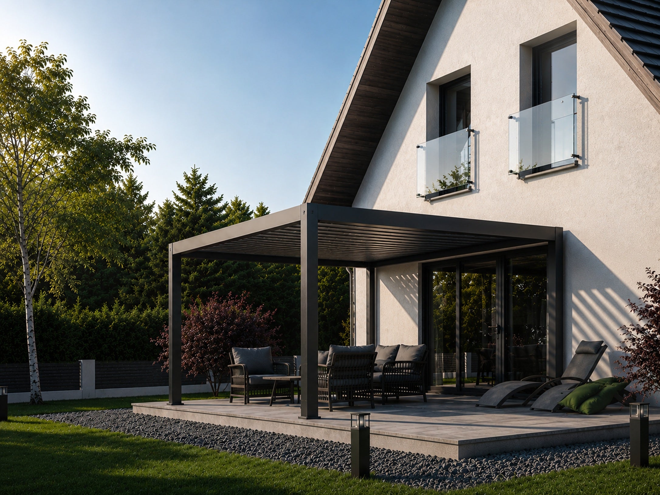 Pergola ogrodowa Sunloft Linea 3x4 1 szt. - 4