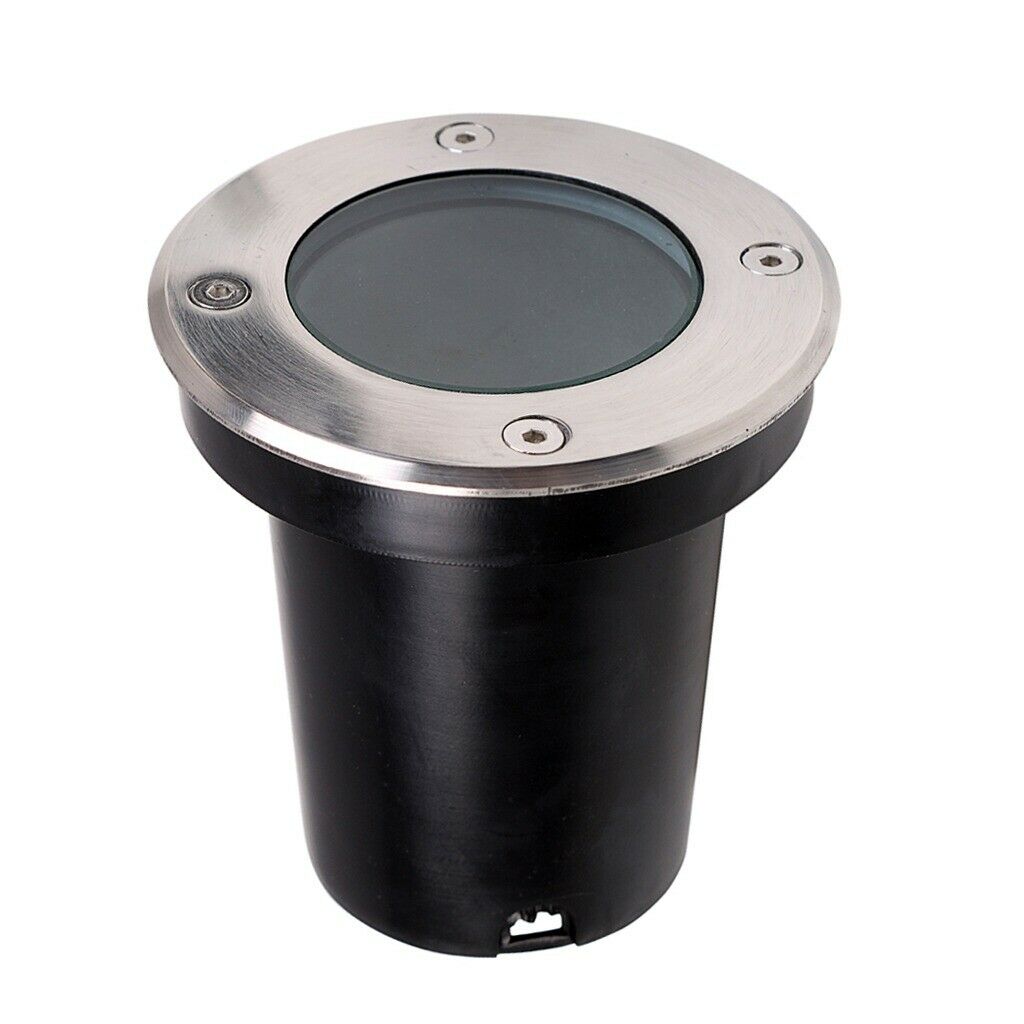 Faretto calpestabile tondo led attacco gu10 segnapassi luce giardino viale ip65 - 2