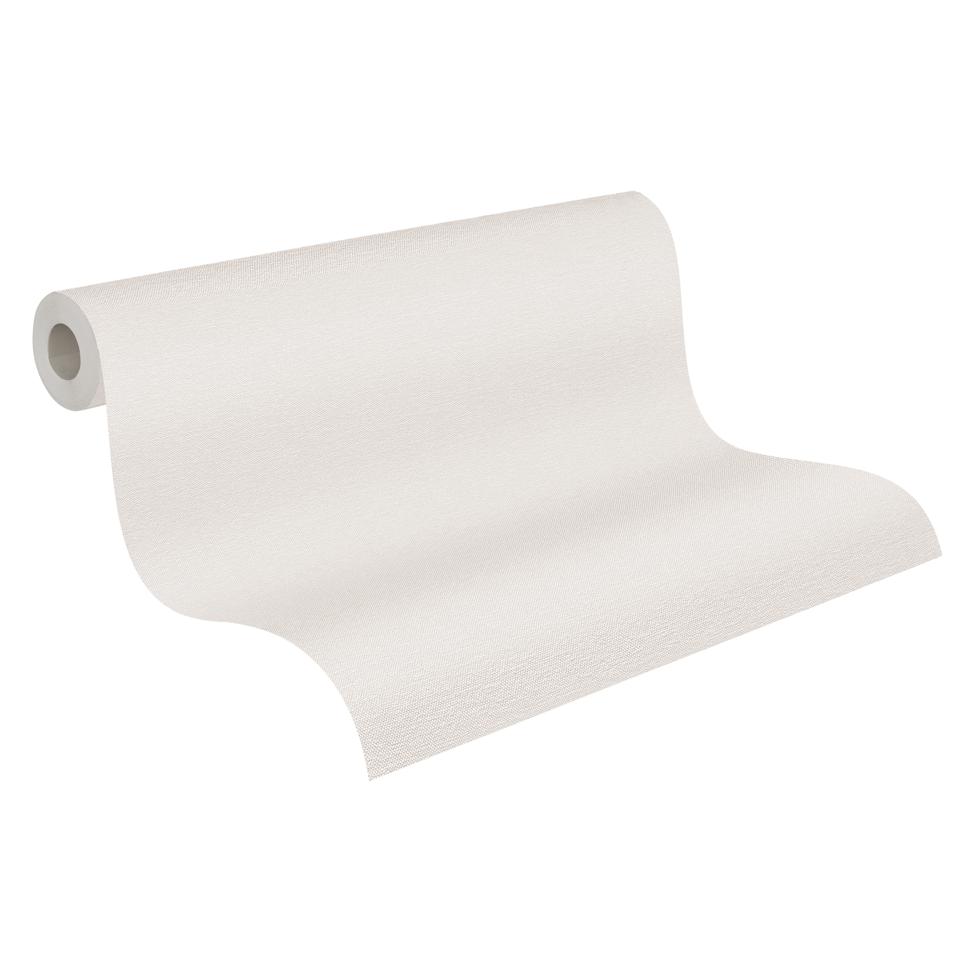 Livingwalls, papel pintado no tejido, papel pintado unitario, papel pintado liso, rollo 10,05 m x 0,53 m, as389671, blanco