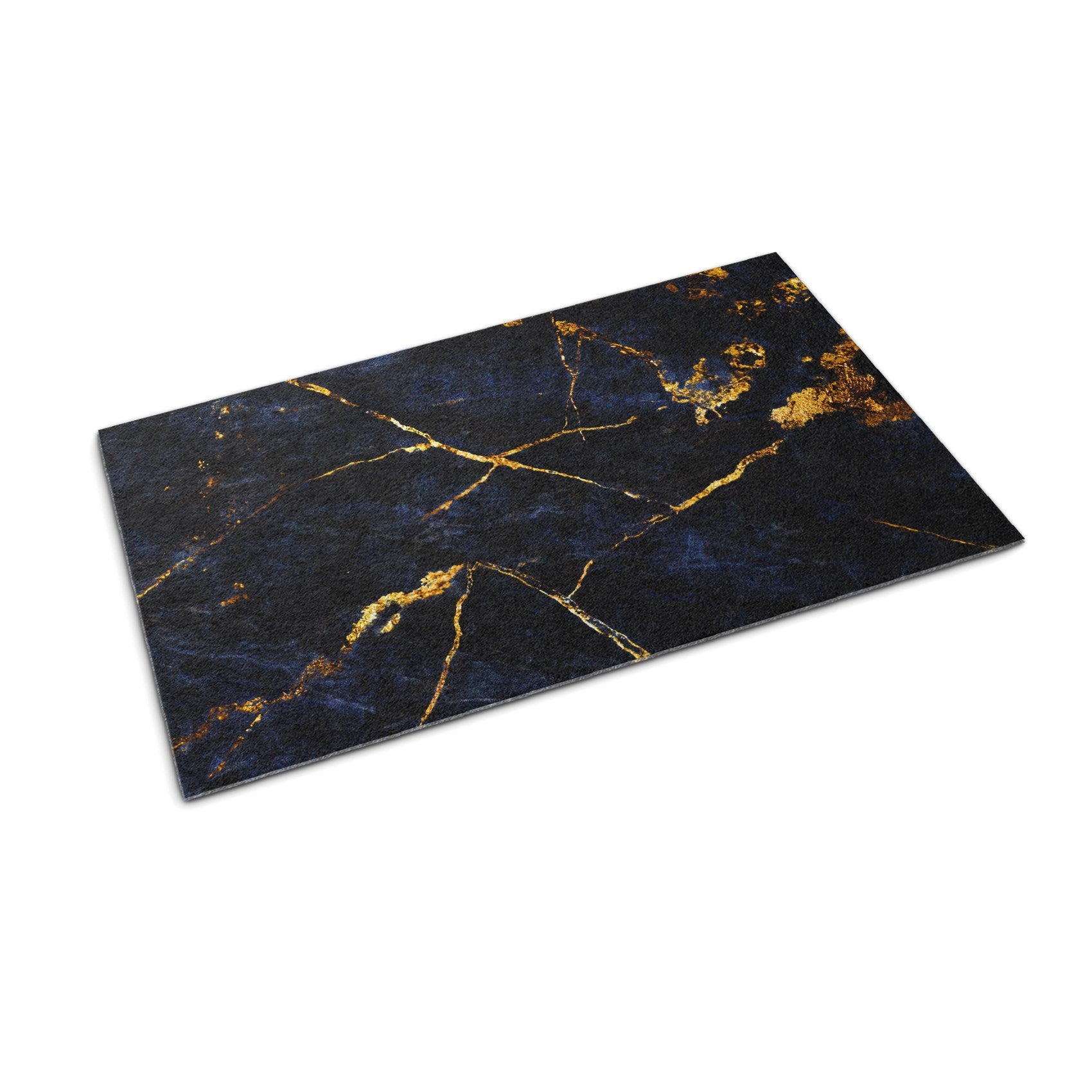 Wycieraczka zewnętrzna pod drzwi wejściowe 150x100 cm- Tulup - Granatowy marmur