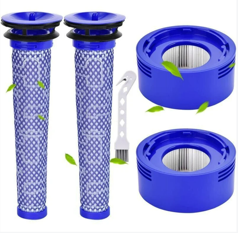 Filtr do filtra Dyson V7 V8 i filtr silnika do filtra Dyson V8 V7 ze szczotką czyszczącą