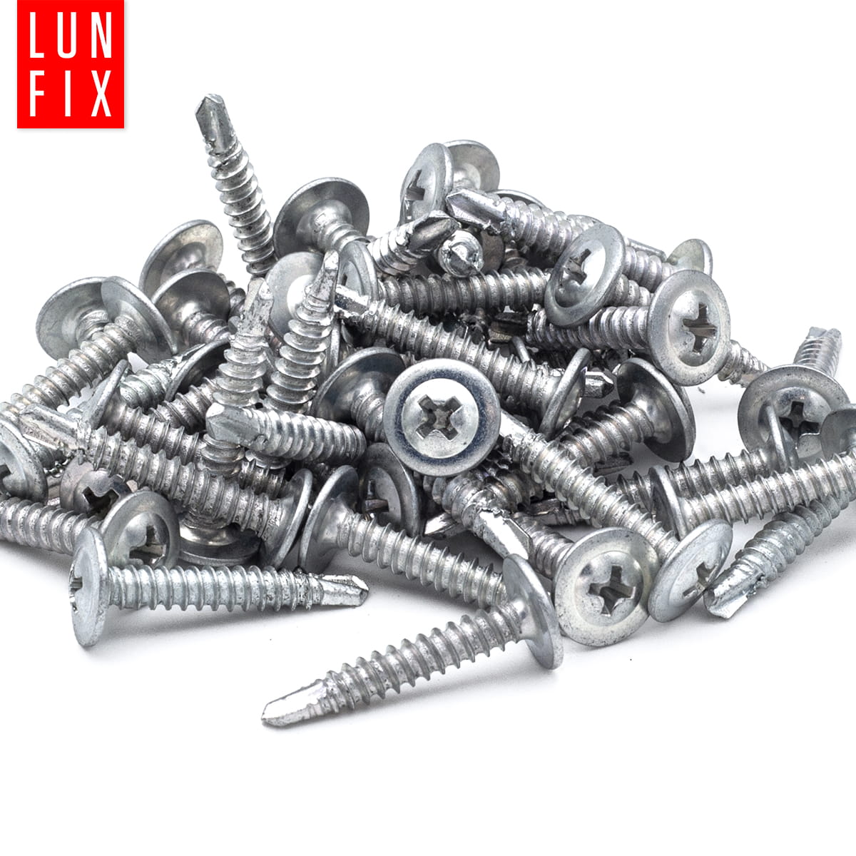 Wkręty do metalu samowiercące z łbem podkładkowym 4,2x19mm 1000szt. - 3