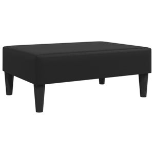 Pouf Pierre in tessuto nero, Flou