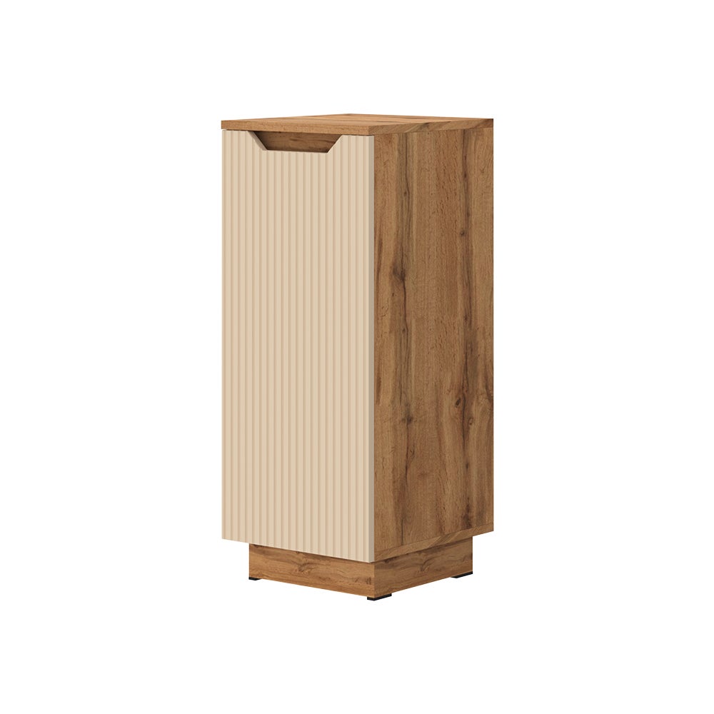 Vicco Szafka Midi Lotta, Dąb/kaszmir w paski, 33.4 x 81.9 cm