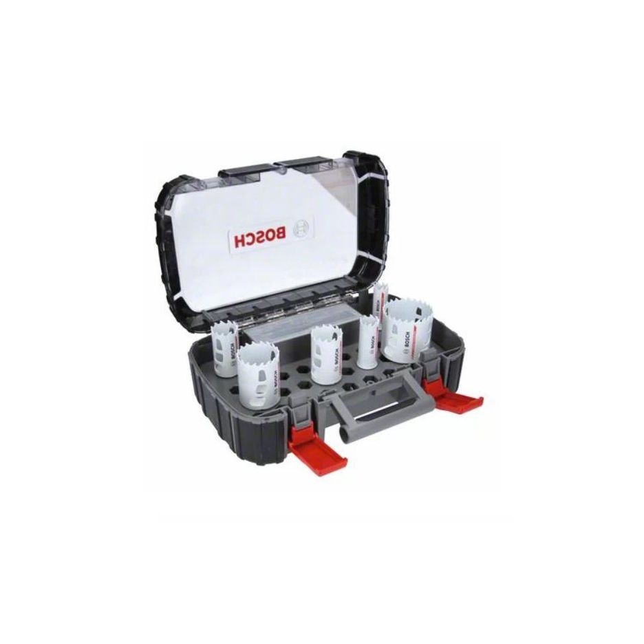 Bosch Pro Power Change Plus Lot de 14 scies-cloches multi-matériaux