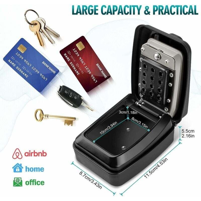 Caja Para Llaves De Roca Oculta, Piedra Realista, Para Guardar Llaves Falsas, Resistente A La Intemperie Para Llaves De Repuesto, Ocultar Llaves De Repuesto Para Exteriores, Jardín, Patio, Puerta