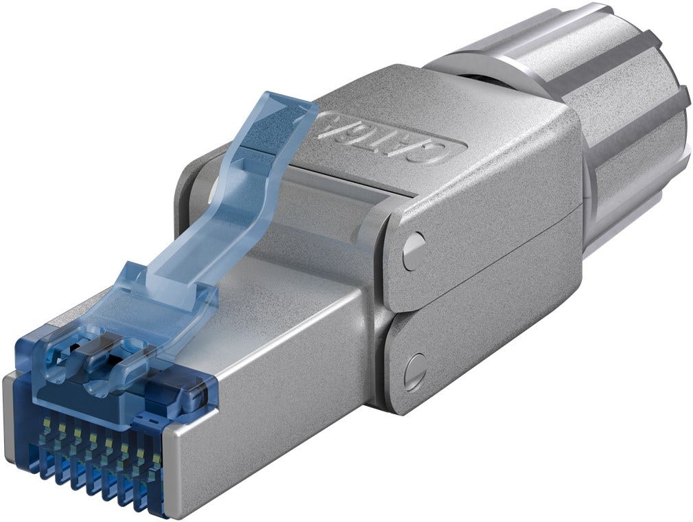 Hubble Rj45 Connecteur rj45 cat6a blindé pour câble monobrin / multibrins ...