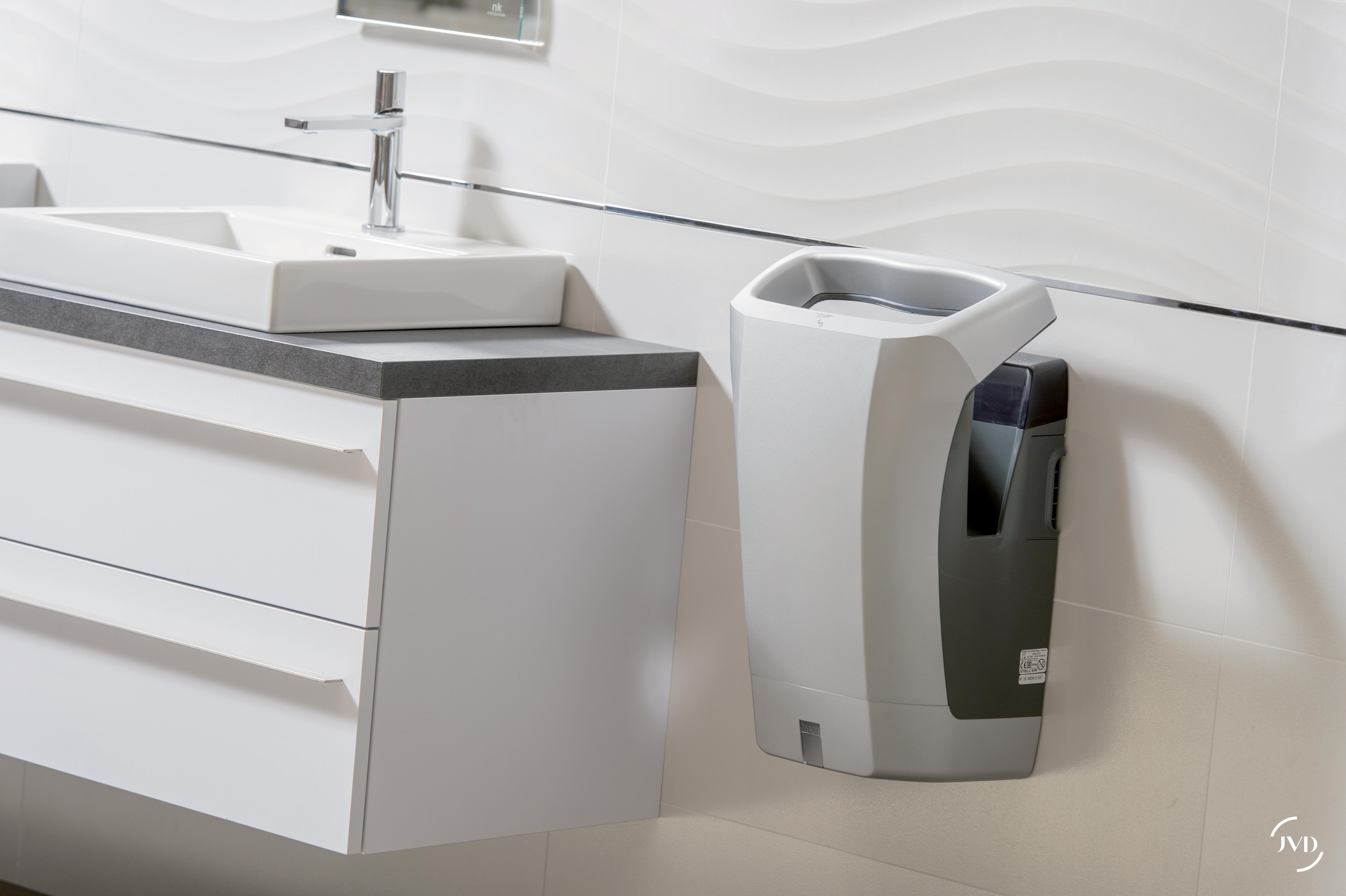 JVD - Sèche-Mains Stell'Air blanc - Matériel professionnel - 5