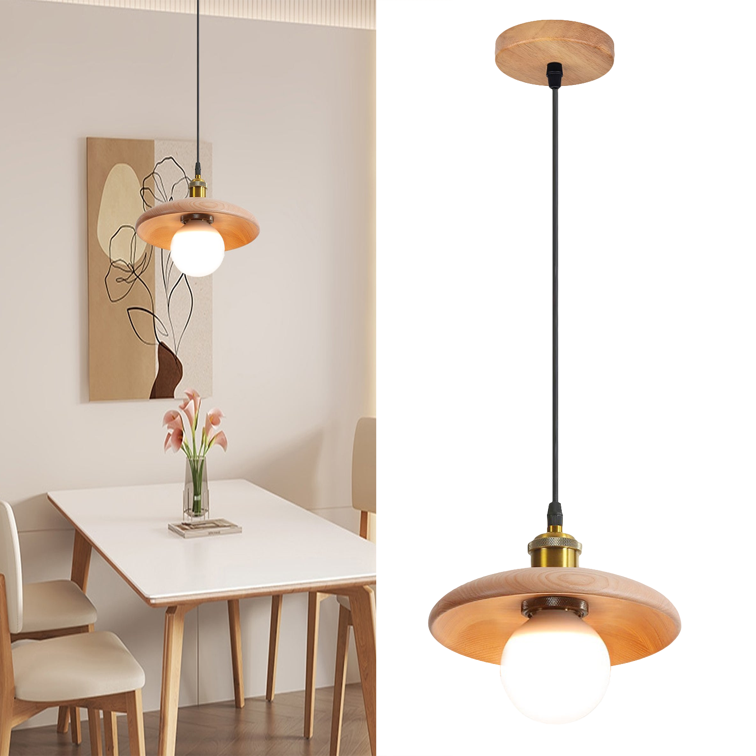 SUSPENSION LUMINAIRE PLAFONNIER Lampe Salle à Manger Verre Rauchfarbe 3