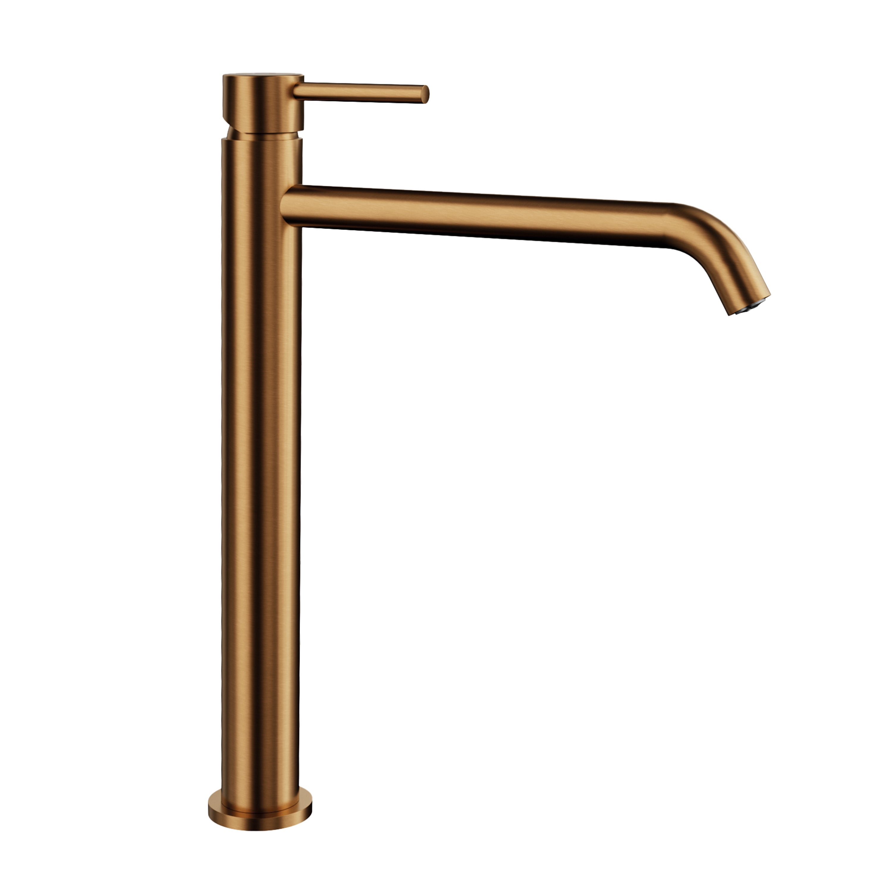 Grifo de Lavabo de Caño Alto Modelo SIRIO Fabricado en Latón