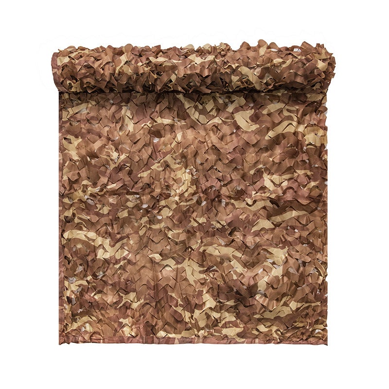 Siatka maskująca, markiza, 2 x 2 m, odpowiednia do kamuflażu, dekoracja ogrodu (kamuflaż pustynny)