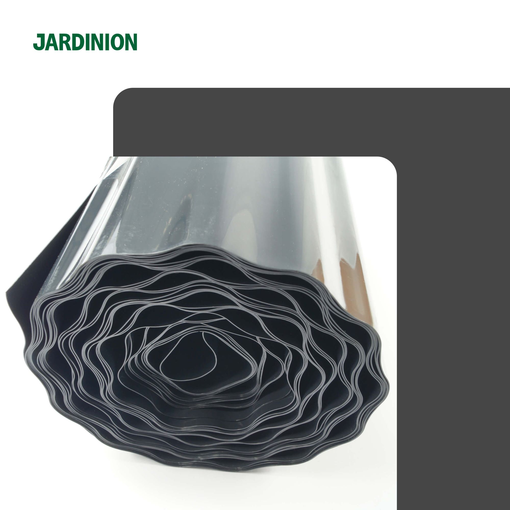 Bordure de pelouse 9 m noire 10 cm, barrière anti-racines polyvalente pour gazon, massifs et protection des plantes Jardinion - 3