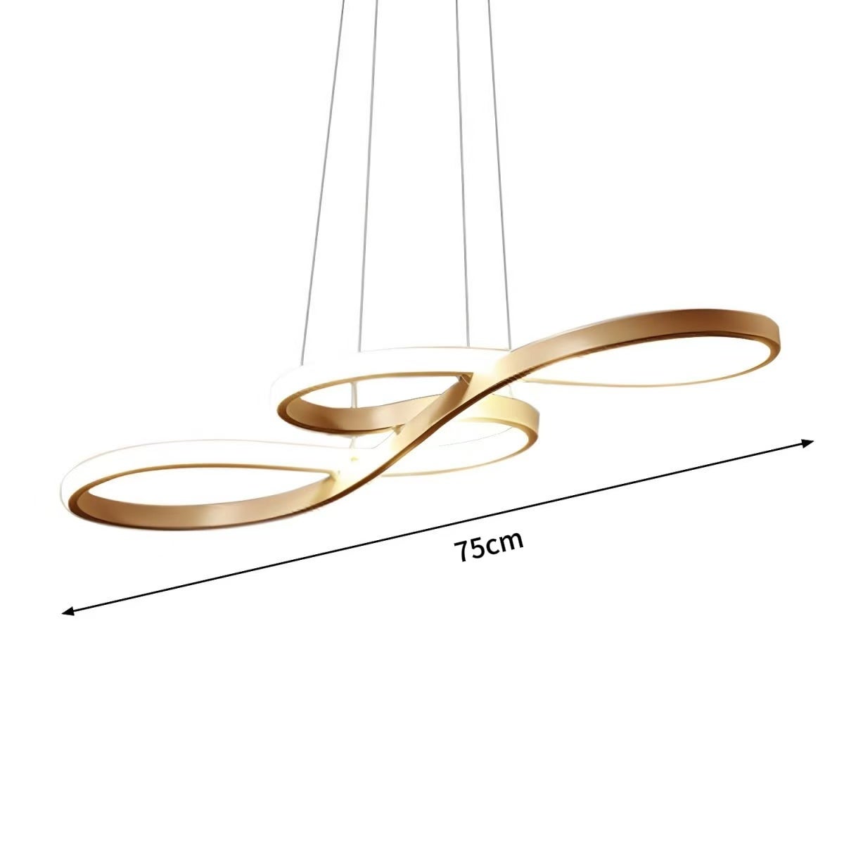 Lampadari a LED, lampadari di cristallo, applique per bar/caffetterie, luci tricolore, illuminazione decorativa per il soggiorno. - 2