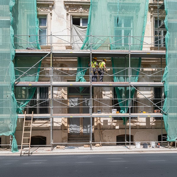 Echafaudage de maçon 104m² - Structure + Planchers + Plinthes + Garde-corps - DCM104-SPP - 4