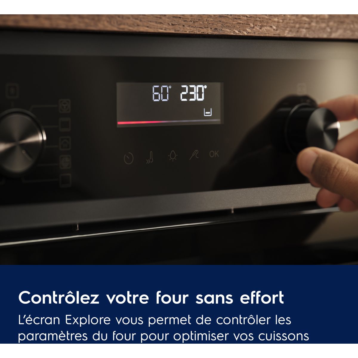 Four encastrable ELECTROLUX EOD6P46X Pyrolyse Chaleur tournante et Vapeur SteamBake 72L - 6