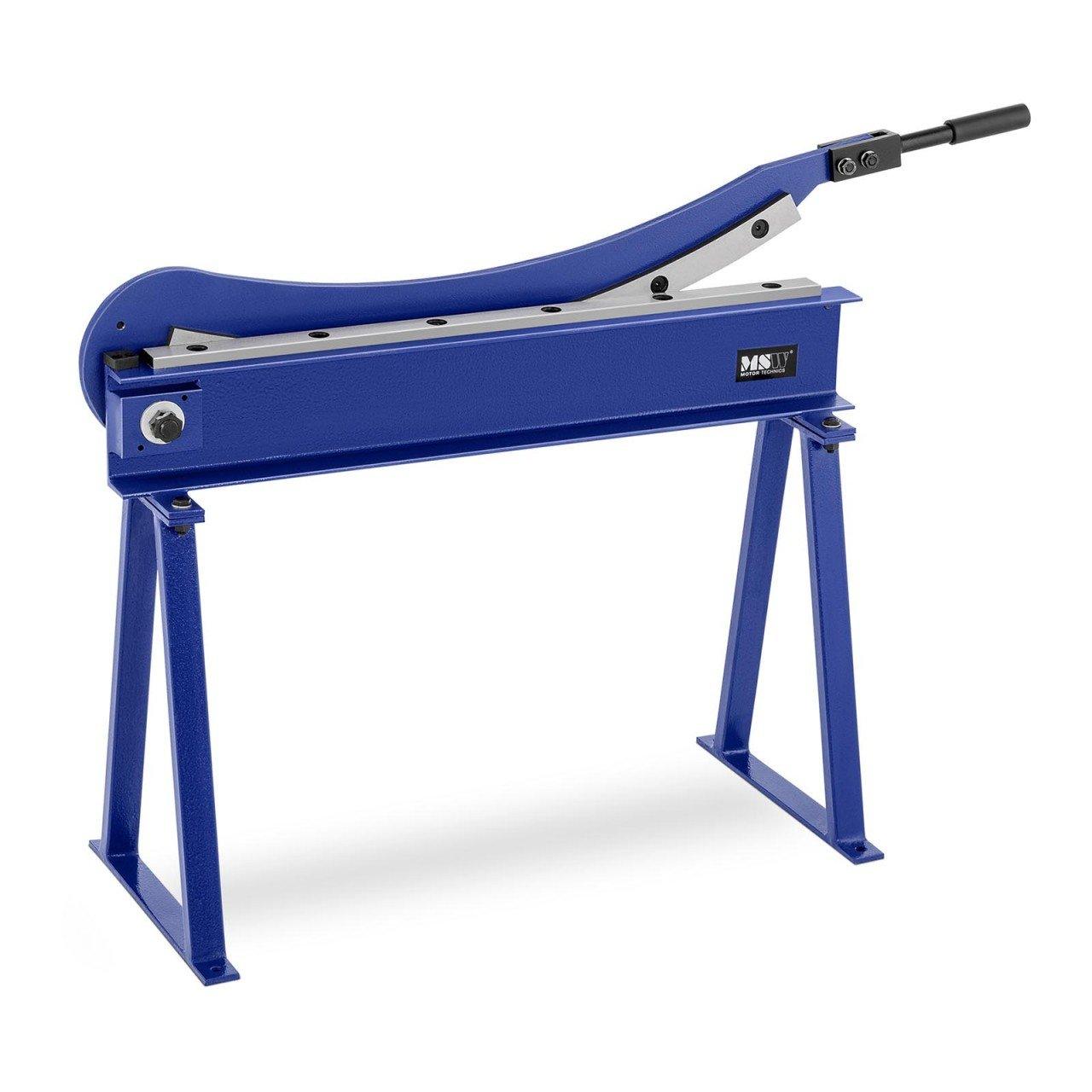 Cizalla de chapa de palanca con soporte ancho de corte de 800 mm acero 14_0001054