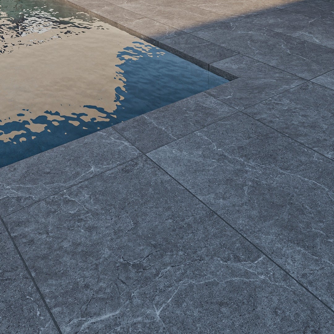 Pietra di Gerusalemme Antracite Outdoor - Piastrelle 61x122,2 cm R11 9.5 mm - CHS 3003 60x120 GRIP R11 9 mm - 3