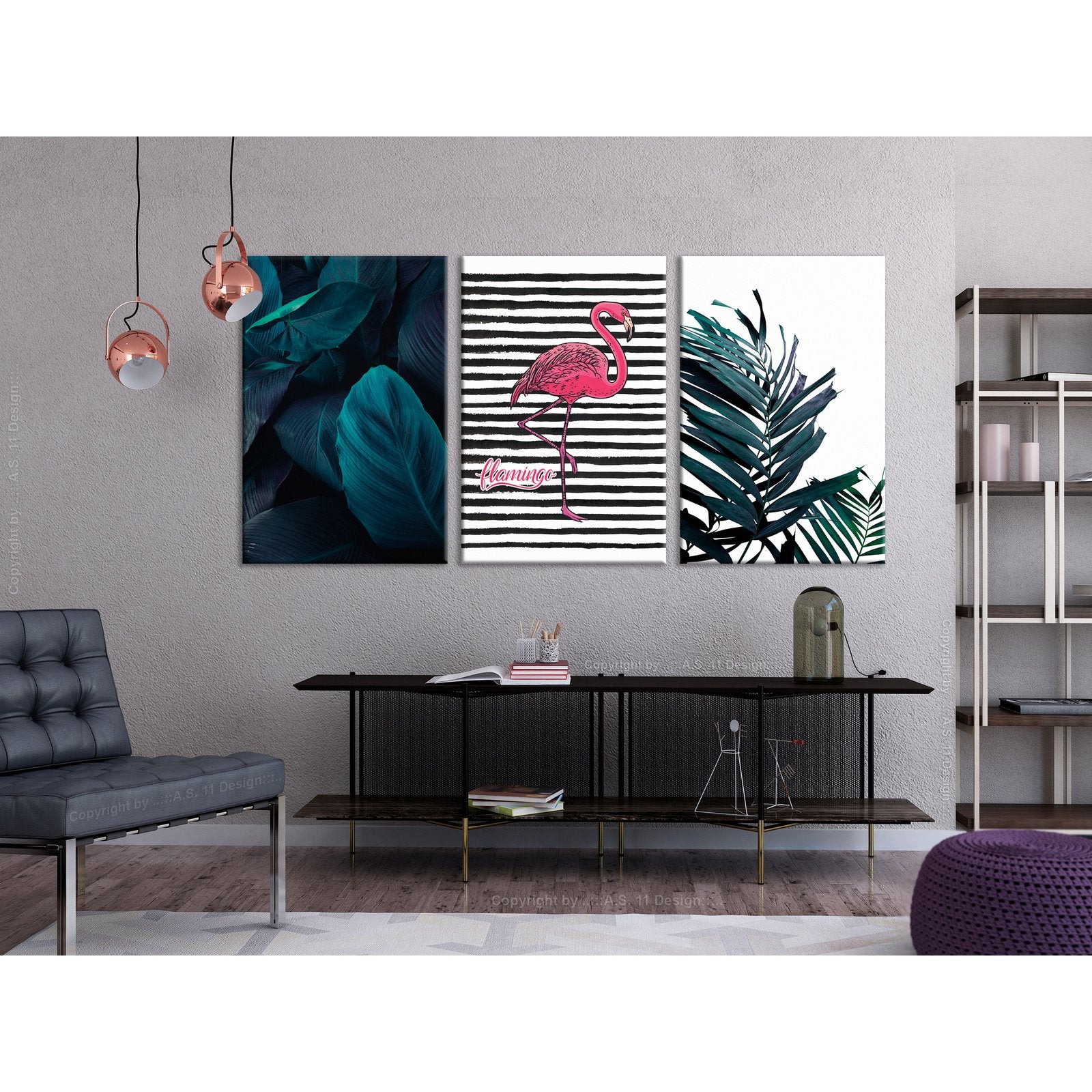 Tableau triptyque en toile, Format horizontal | Leroy Merlin