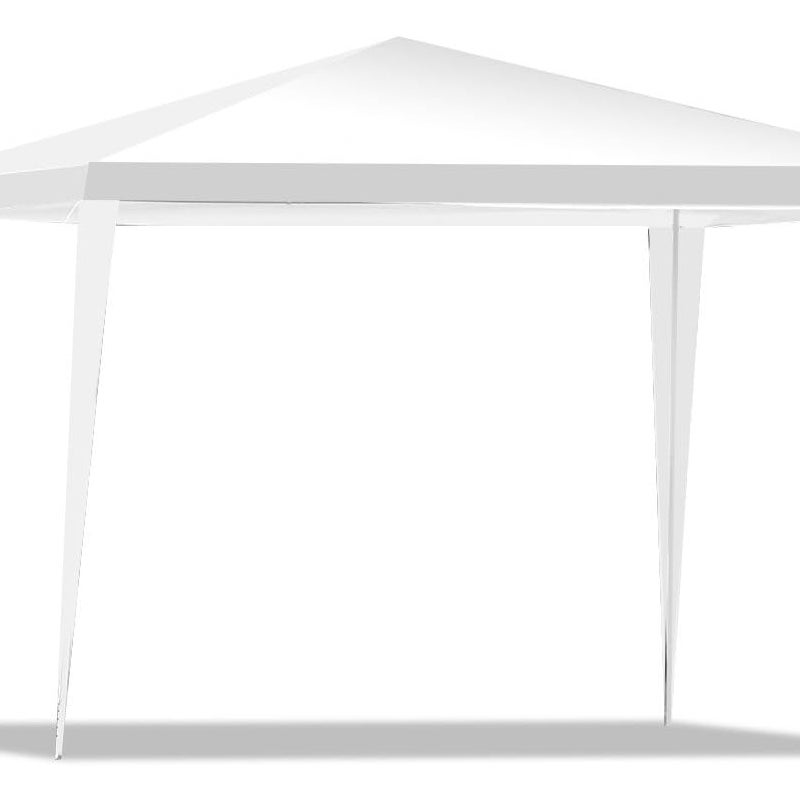 Składana altana ogrodowa 3x3 m, namiot ogrodowy z kołkami i linkami, zadaszenie komercyjne na zewnątrz na targowisko, patio, kemping, białe