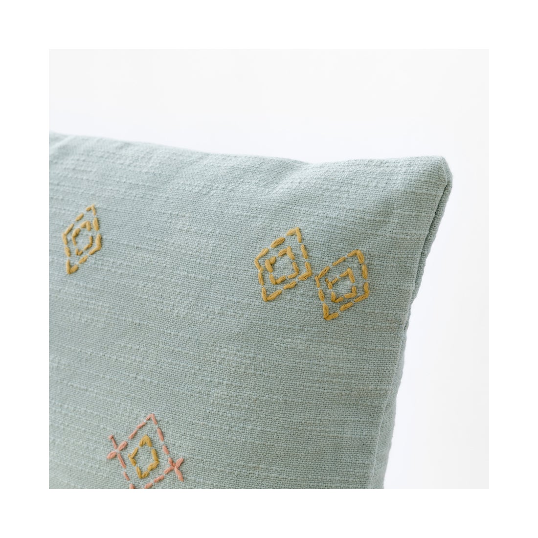 Coussin bleu Irisa 45 cm x 45 cm - 3