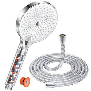 Soffione Doccia Anticalcare Sistema Di Filtraggio Ad Alta Pressione A 3 Strati, Risparmio Idrico Con 3 Modalita Doccia 88557708
