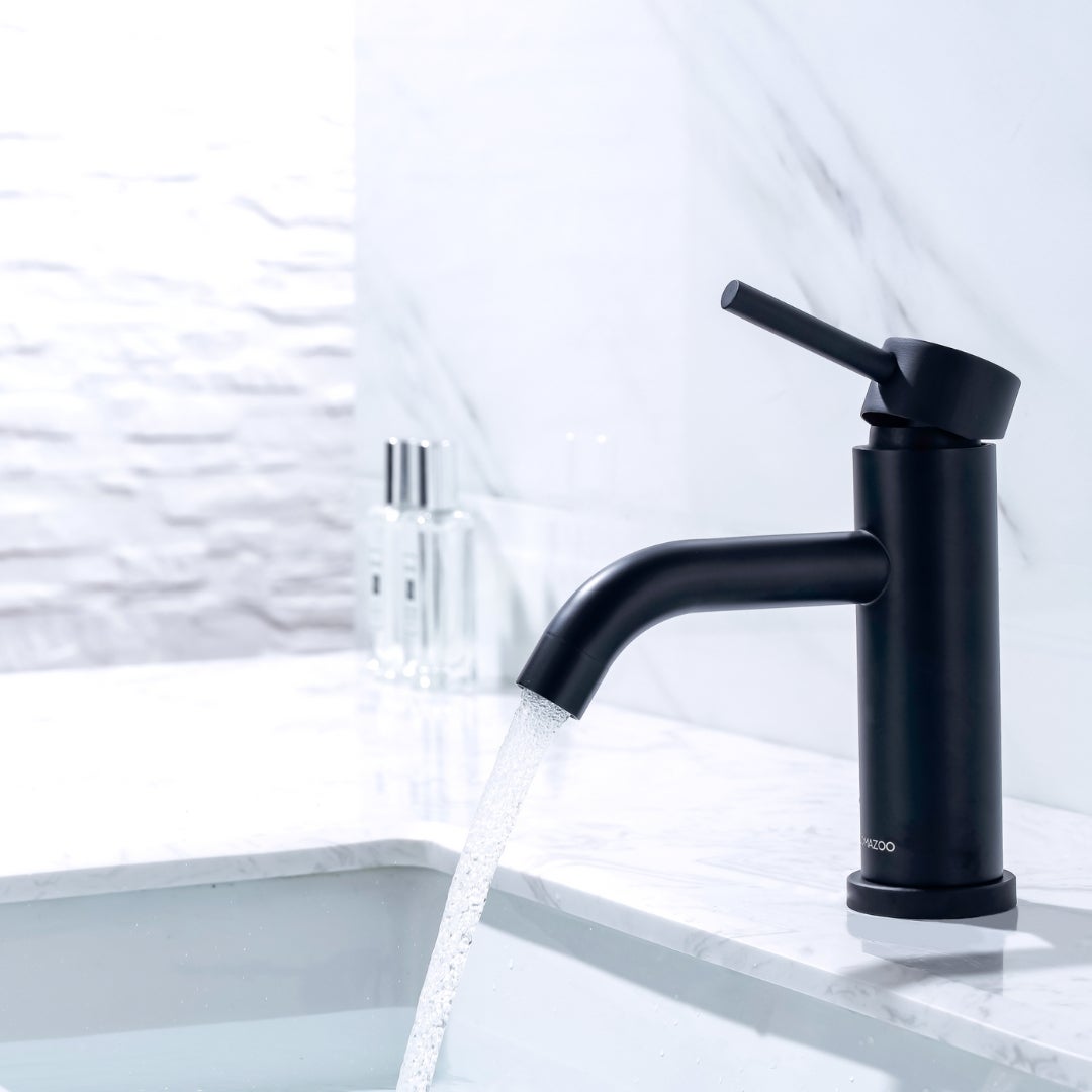 LOMAZOO Robinet de lavabo noir Nova - 2