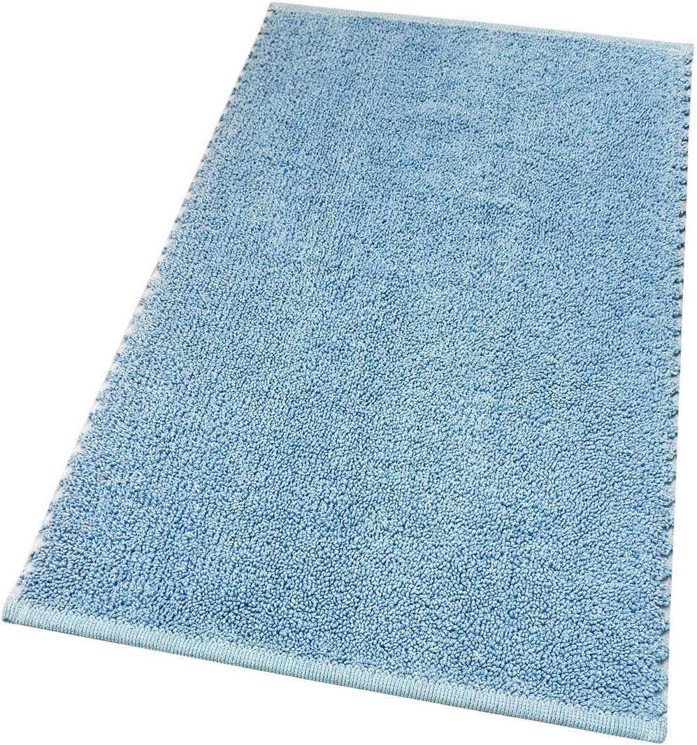 Dywanik łazienkowy 60x180 Cm Czysta Bawełna Miękki Nadaje Się Do Prania 100% Wyprodukowano We Włoszech Jasnoniebieski