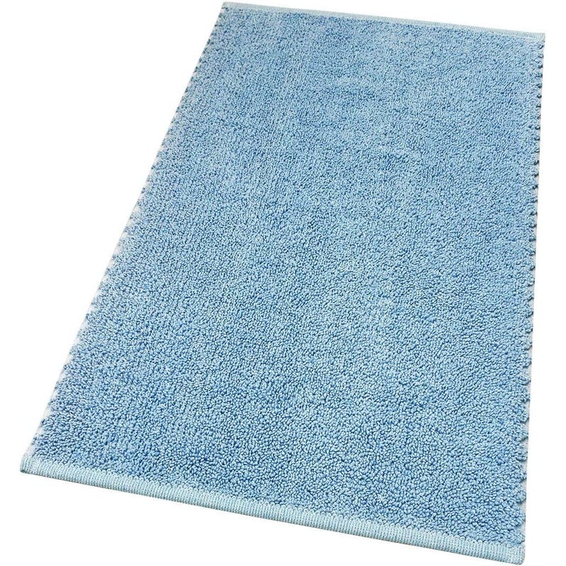 Dywanik łazienkowy 60x180 Cm Czysta Bawełna Miękki Nadaje Się Do Prania 100% Wyprodukowano We Włoszech Jasnoniebieski