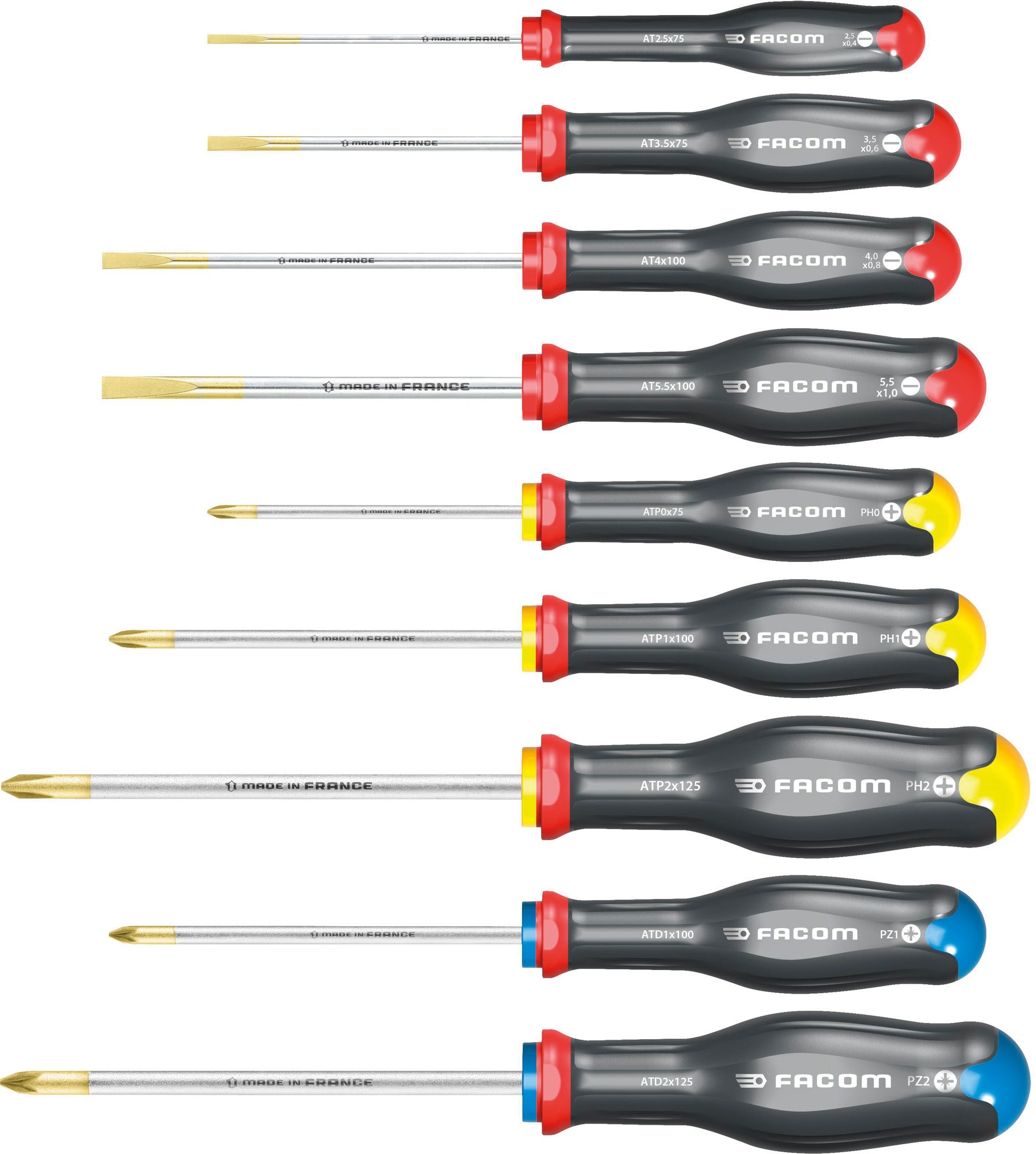 FACOM COFFRET DE 9 TOURNEVIS PROTWIST - 2