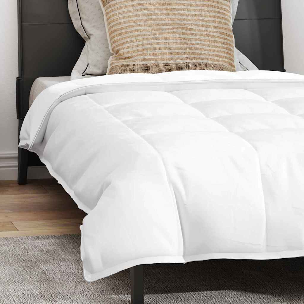 Couette avec oreiller 2 pcs | Duvet Blanc 155 x 200 cm Bas - 5