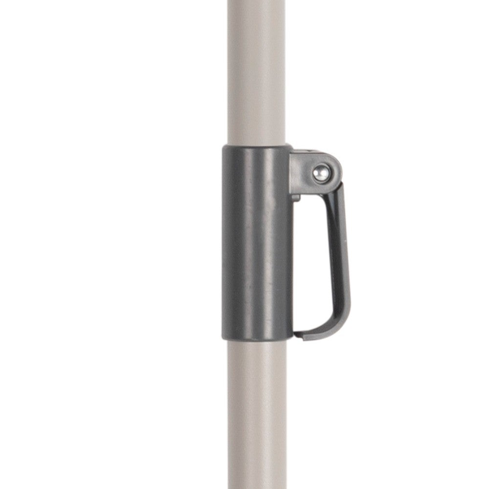 Aktive Guarda-sol de jardim grande hexagonal basculante marfim 230 cm UV50 - 5