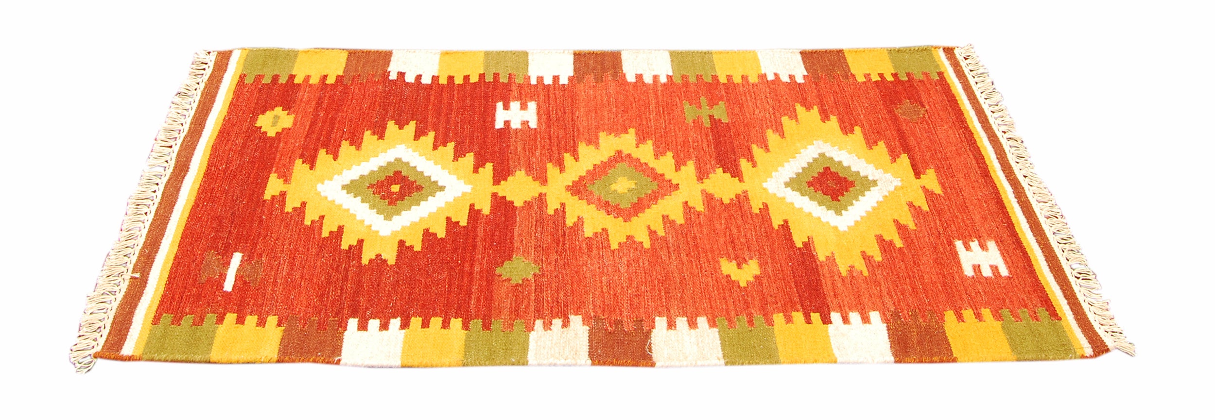 Oryginalny, autentyczny i ręcznie robiony kilim 140x70 cm